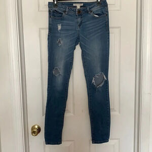 Life in Progress Distressed Jeans Blue Size 26